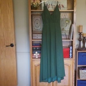 Dark green formal/prom dress